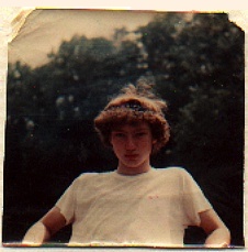Skinny, frizzy Brad in 1978